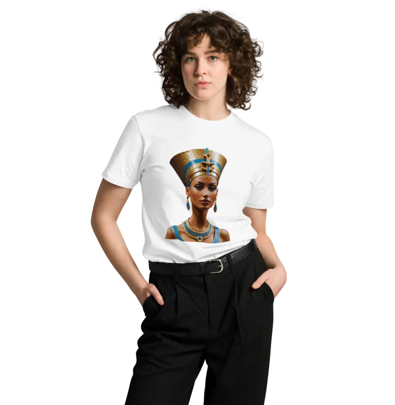 Sinta-se Majestosa: Compre a Camiseta Arquétipo Nefertiti Hoje!