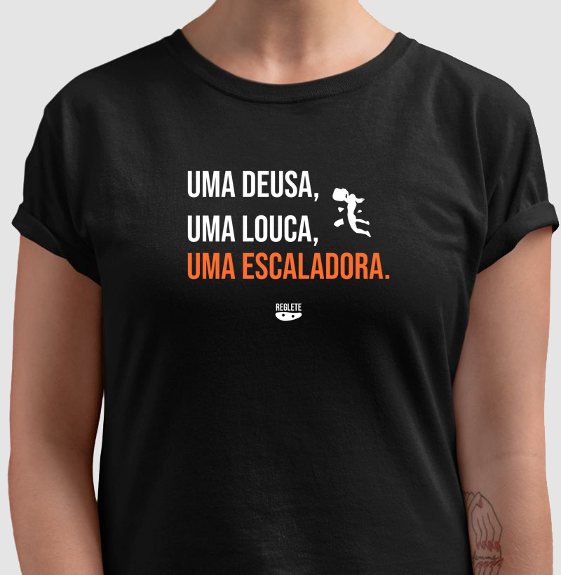 Uma deusa, uma louca, uma escaladora