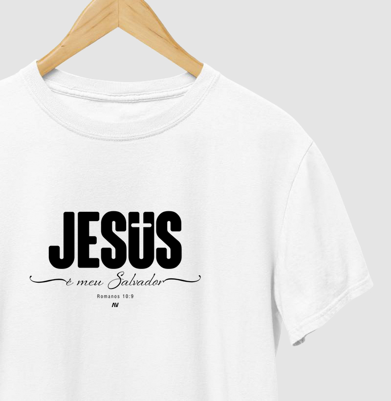 Romanos 10:9 - Jesus é meu Salvador