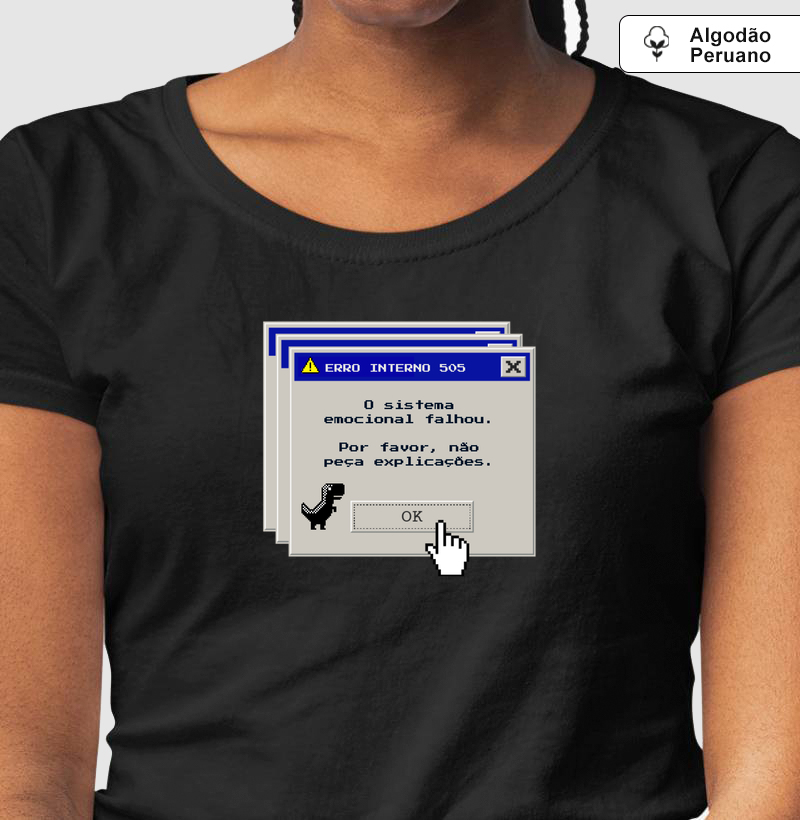 Camisetaℹ️Erro Interno👼🏼 (Masc./Fem.)