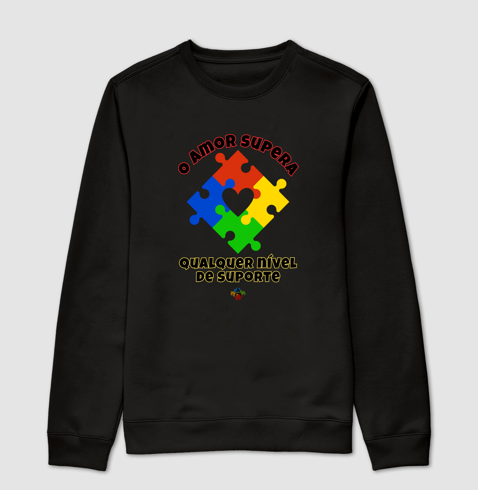 O Amor Supera - Quebra-Cabeça Colorido