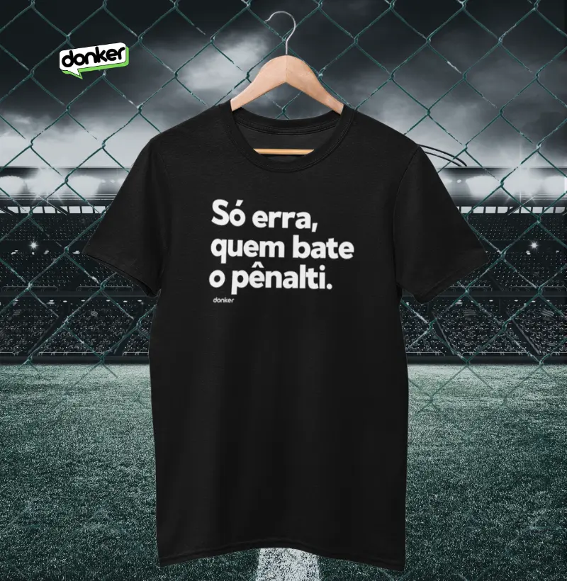 Só erra quem bate.
