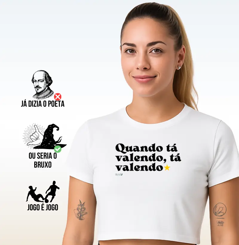 Quando tá valendo, tá valendo