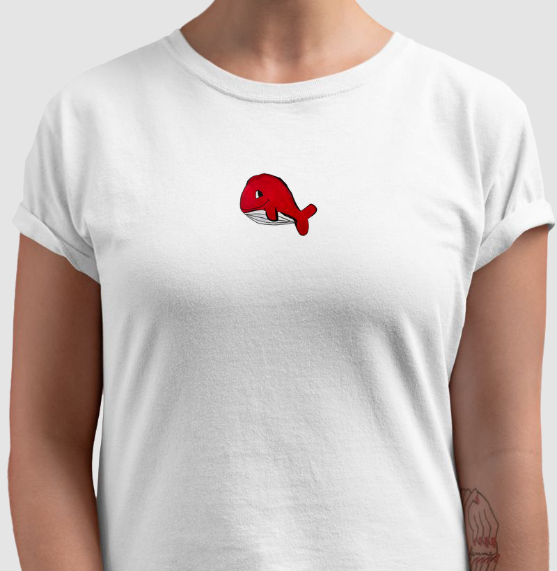 Baleia Pin by Tati Moraes