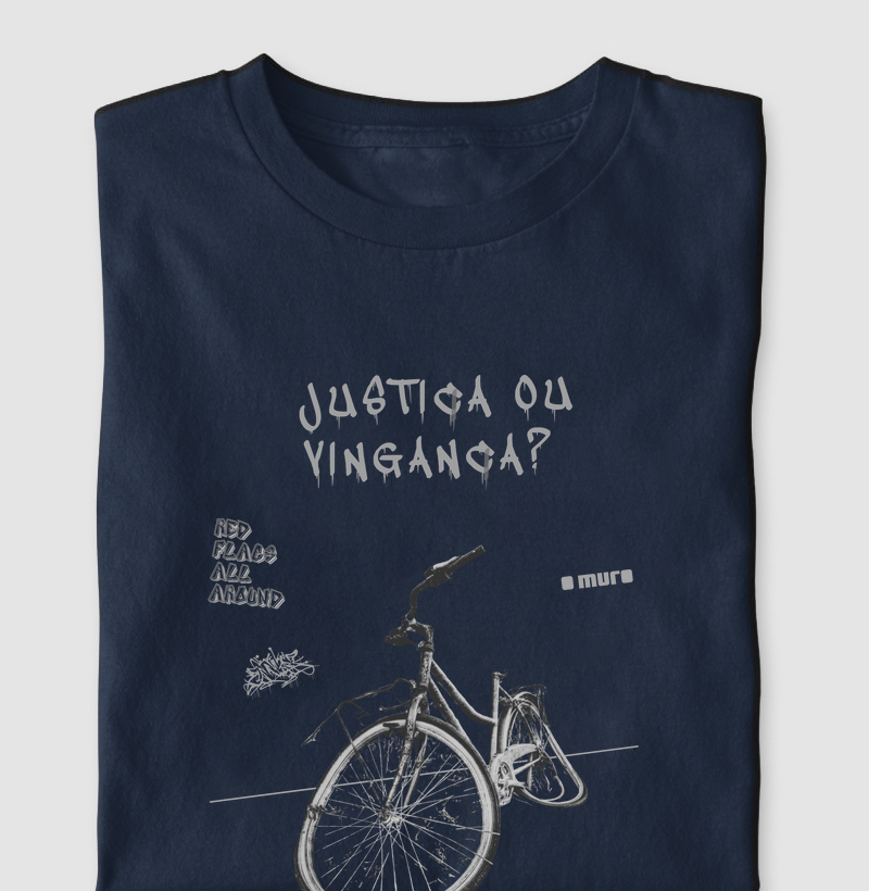 camiseta | broken bike | justiça ou vingança 