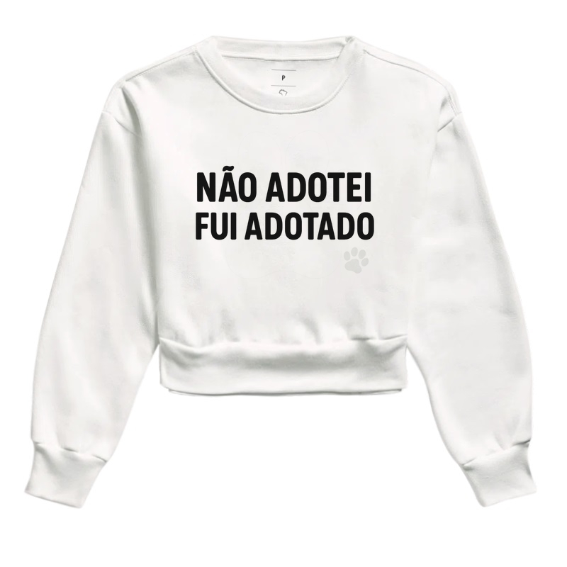 Não adotei, fui adotado