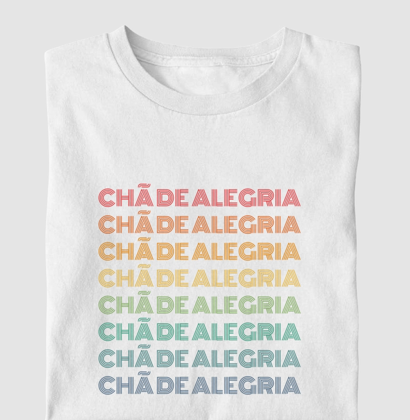 Chã de Alegria Letreiro Retrô
