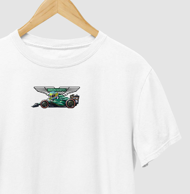 T-Shirt Aston Martin (Cartoon F1)