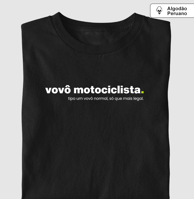 Tipo um vovô normal, só que mais legal