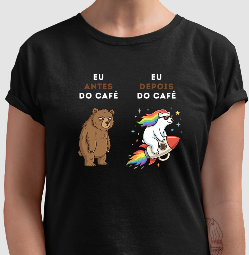 Eu Antes e Depois do Café