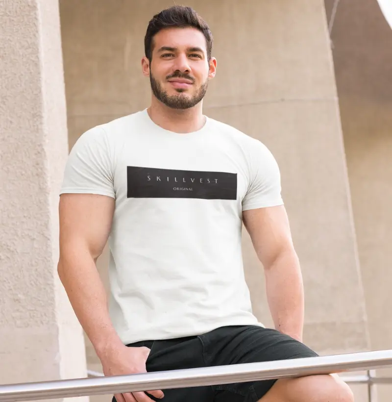 T-SHIRT SKILLVEST CAMOUFLAGE WHITE