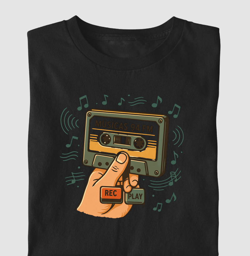 Camiseta Fita k7