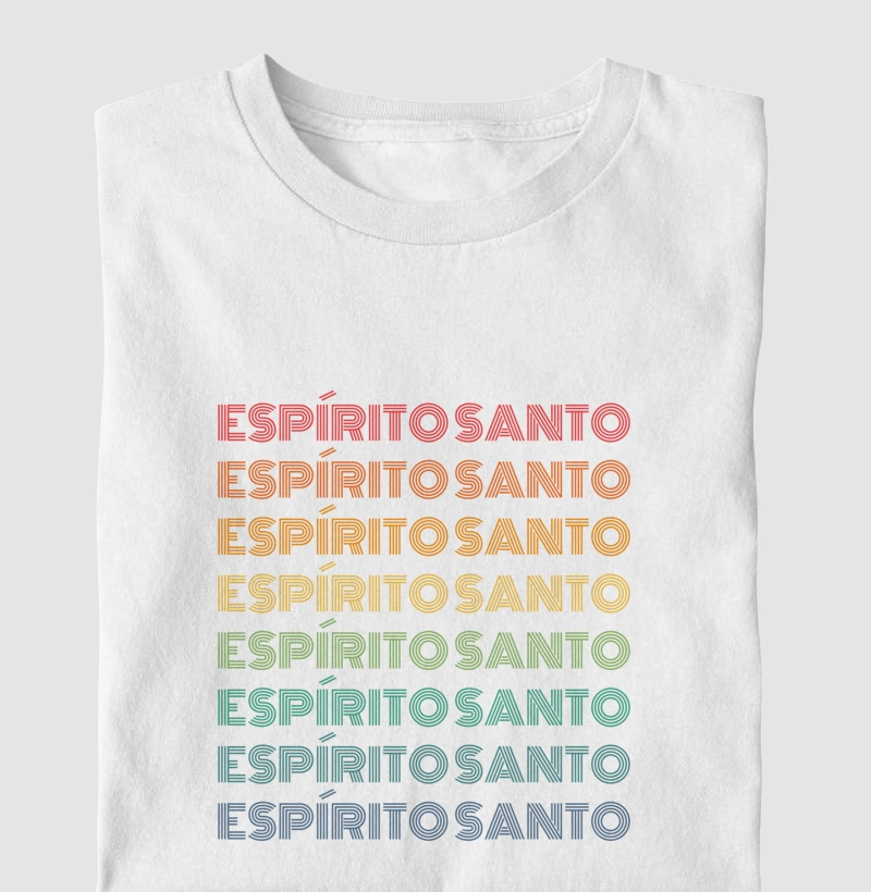 Espírito Santo Letreiro Retrô