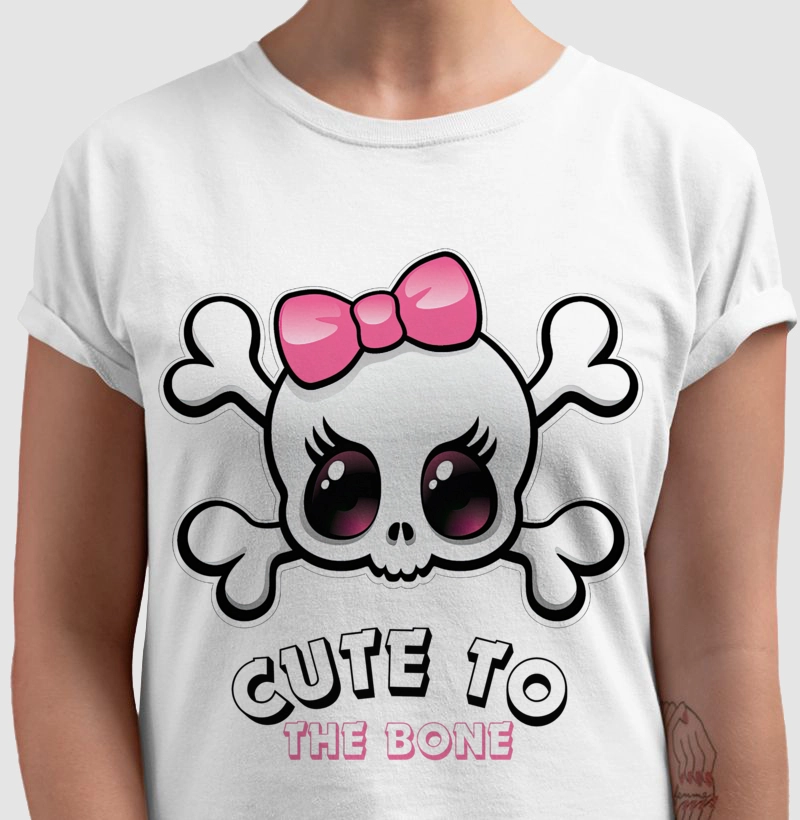 Cute to the bone black