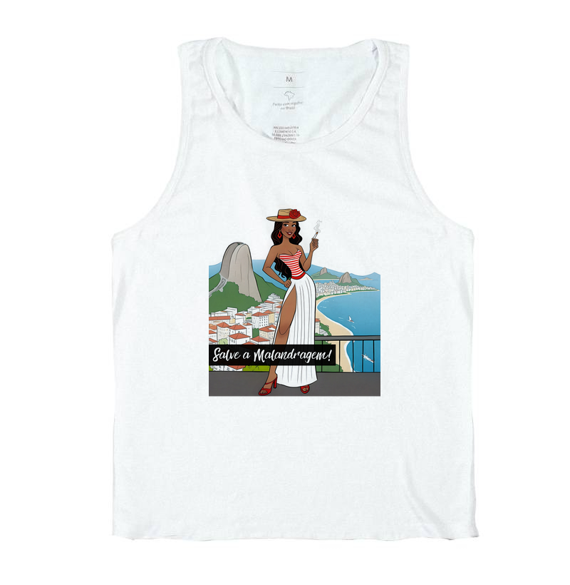 Camiseta Regata - Malandra - Imagem 4