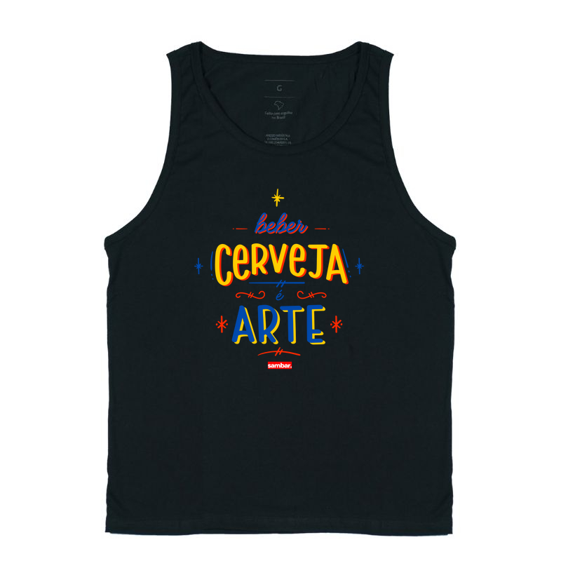 Beber cerveja é arte