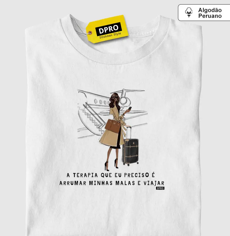 A terapia que eu preciso é arrumar as malas