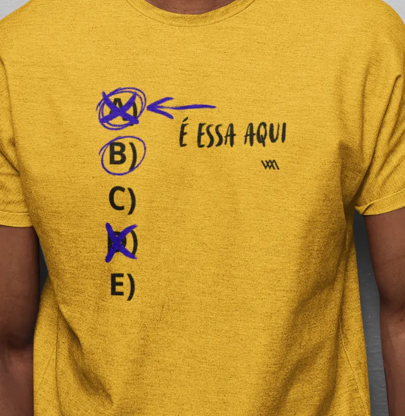 É essa aqui