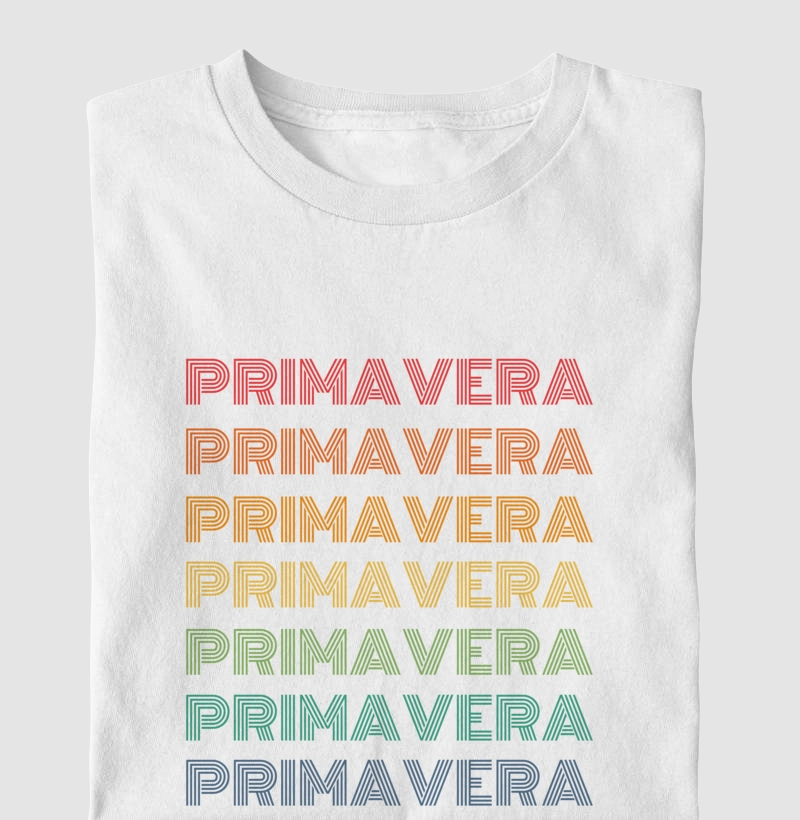 Primavera Letreiro Retrô