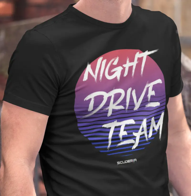 CAMISETA NIGHT DRIVE TEAM - MASCULINO