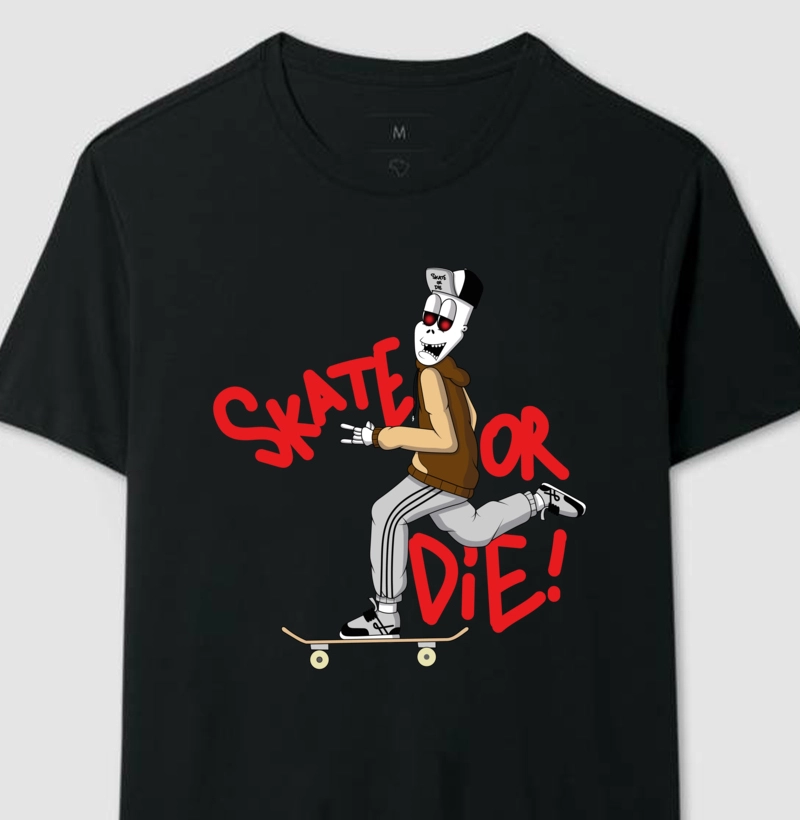 Camiseta Skate or Die 2
