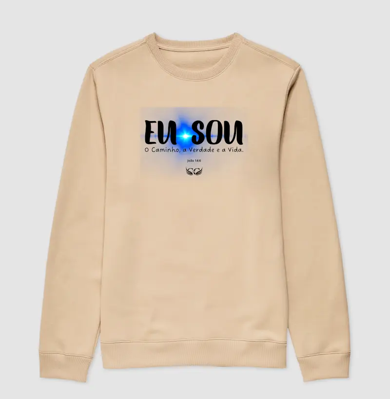 Suéter Moletom Eu Sou. João 14.6
