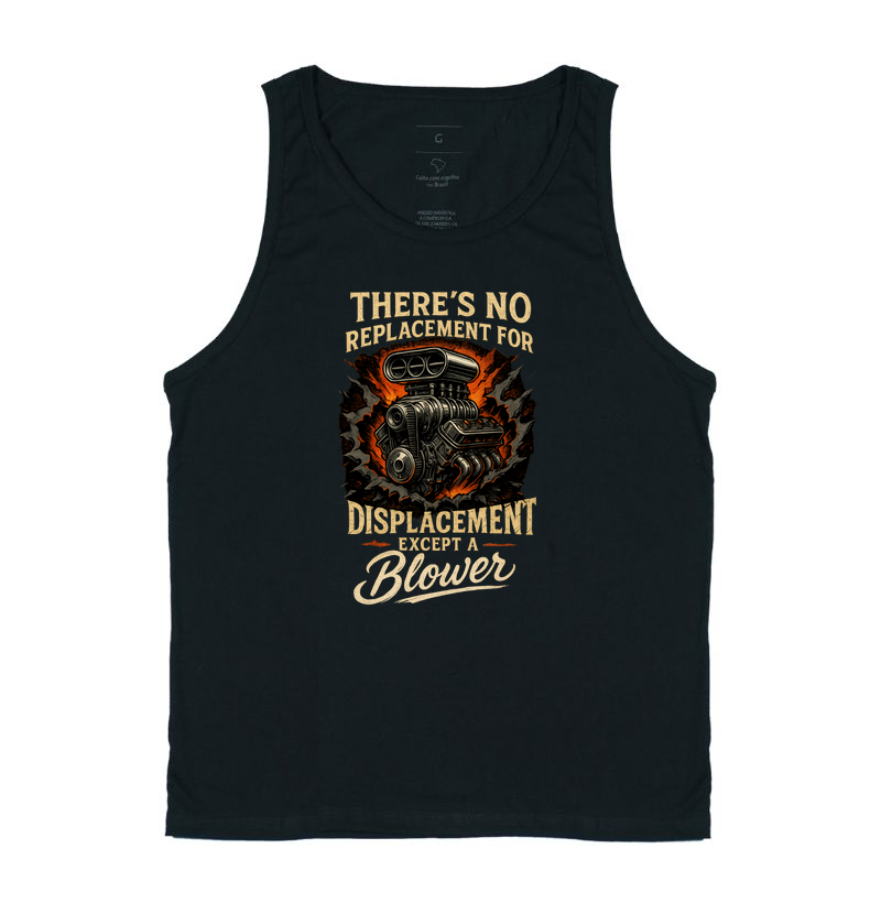 camiseta-garage-motors-kustom-theres-no-replacement-for-displacement-except-a-blower-motor-v8