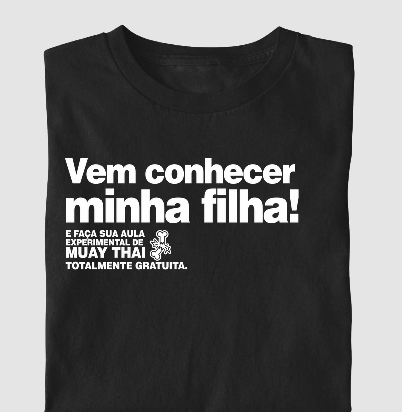 Vem conhecer minha filha! Muay Thai
