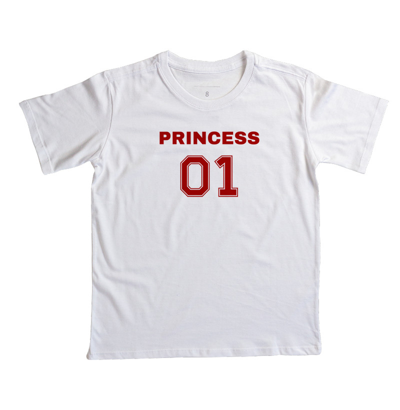 Camiseta infantil princess