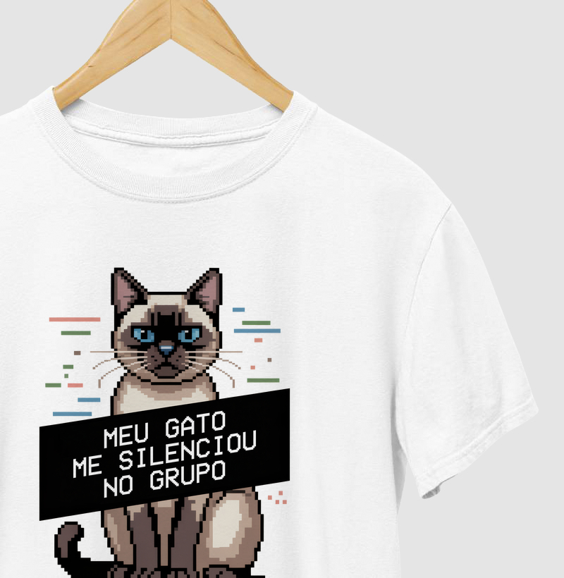 Meu gato me silenciou no grupo