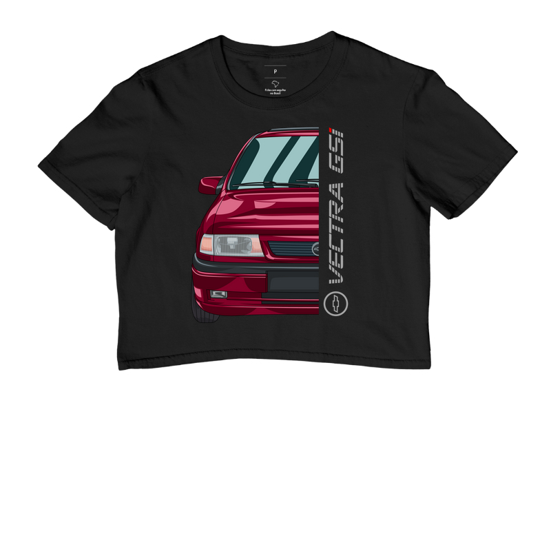 Vectra GSI Vermelho Goya Perfil
