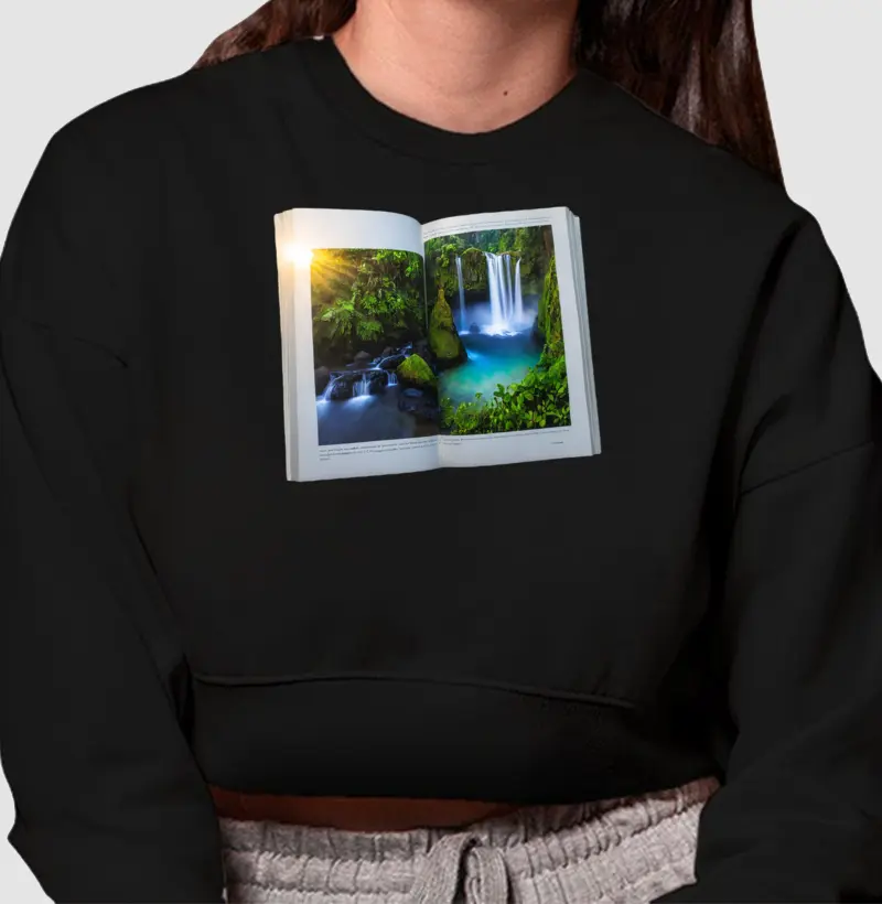 Cascata em Livro