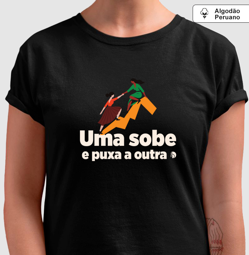 Uma sobre e puxa a outra