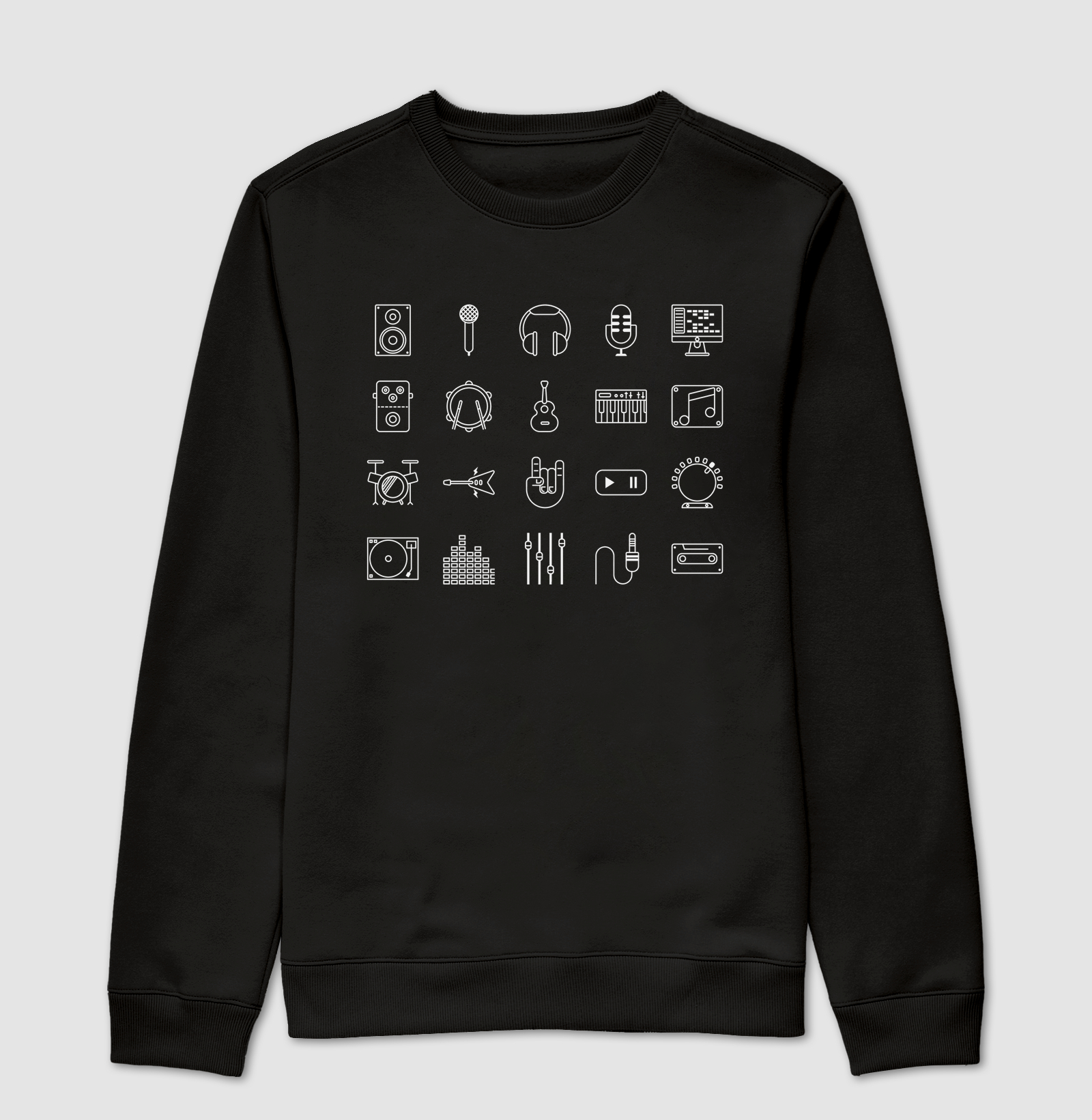 MUSIC ICONS OUTLINE