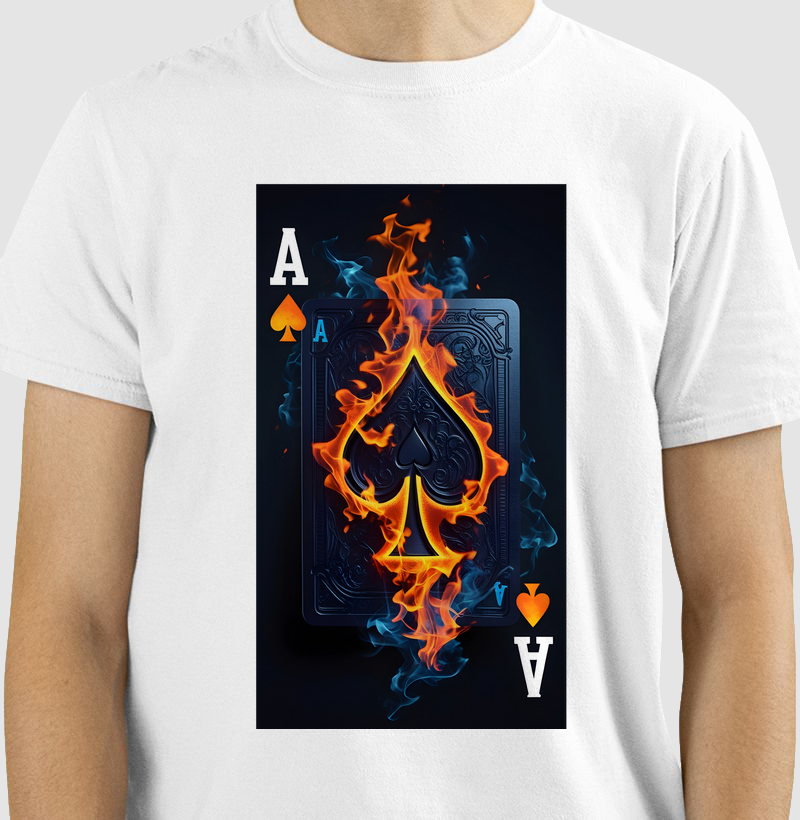 Ás de Espadas Flamejante