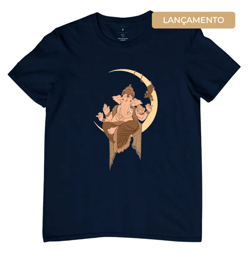Ganesha in the Moon by Renata Cunha