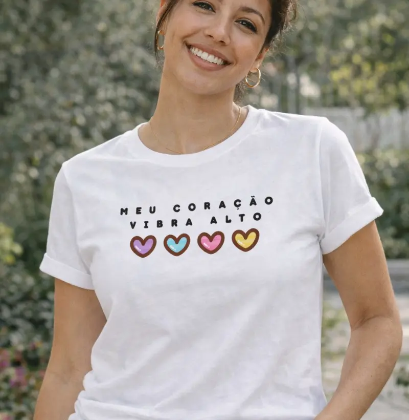 Meu coração vibra alto