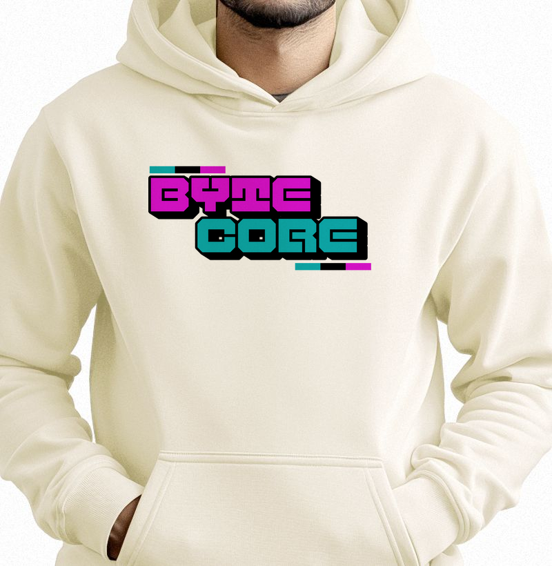 ByteCore: Moletom com Bolso - Estilo Tech com Inspiração Futurista