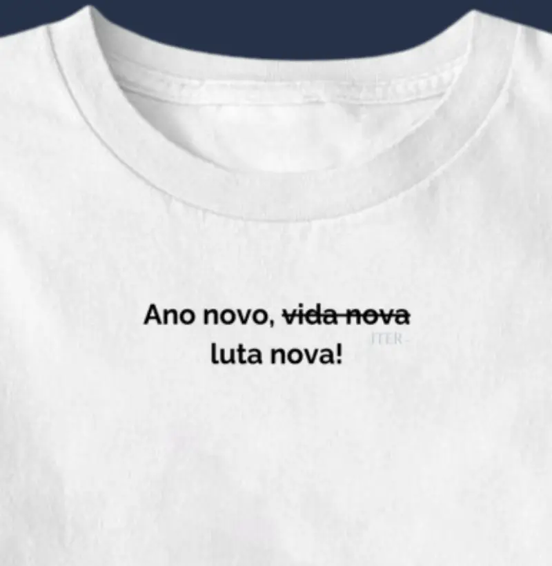 Ano novo, vida nova, ops: luta nova!