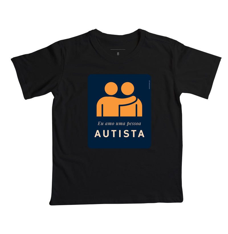 Peça "Eu Amo Uma Pessoa Autista"