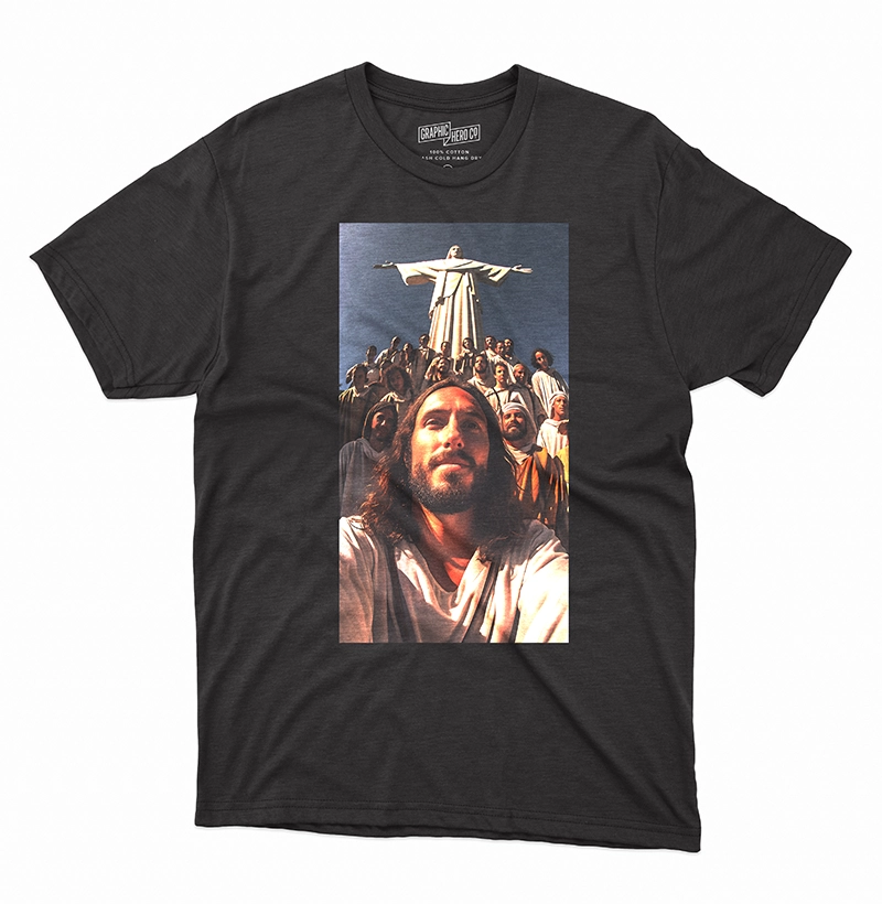 Camisa Jesus no Cristo Redentor