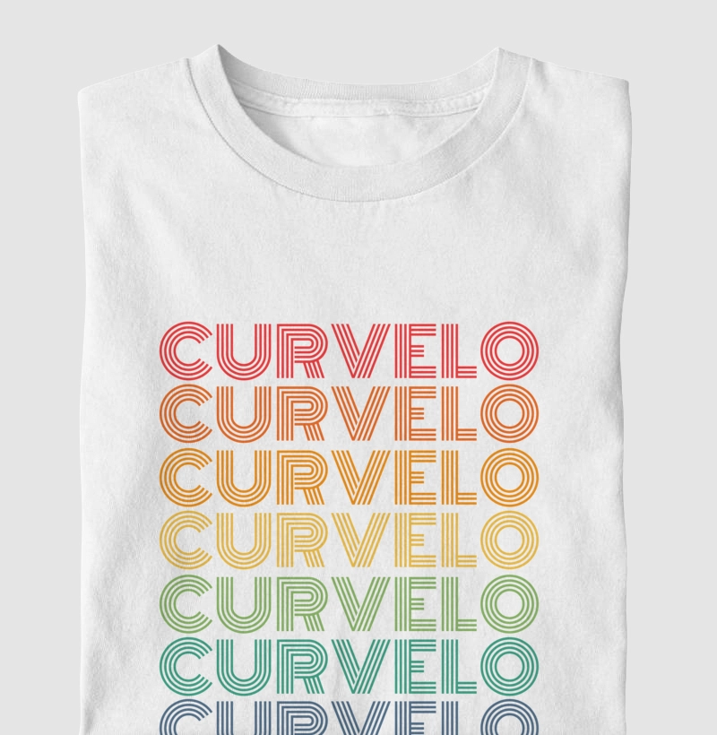 Curvelo Letreiro Retrô
