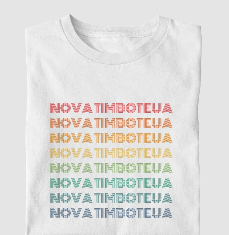 Nova Timboteua Letreiro Retrô