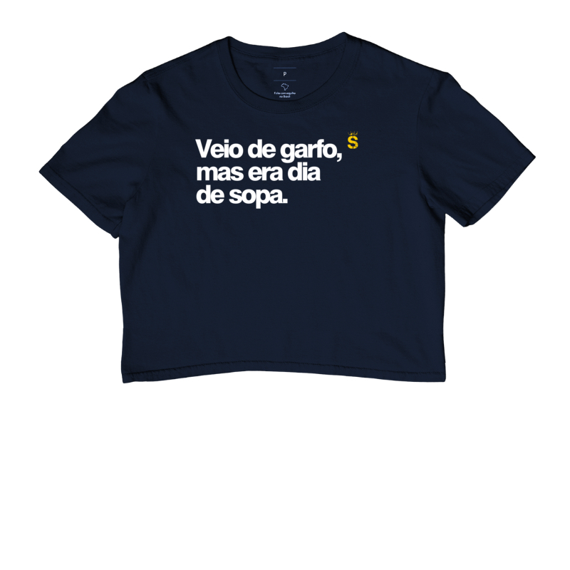 Veio de garfo mas era dia de sopa