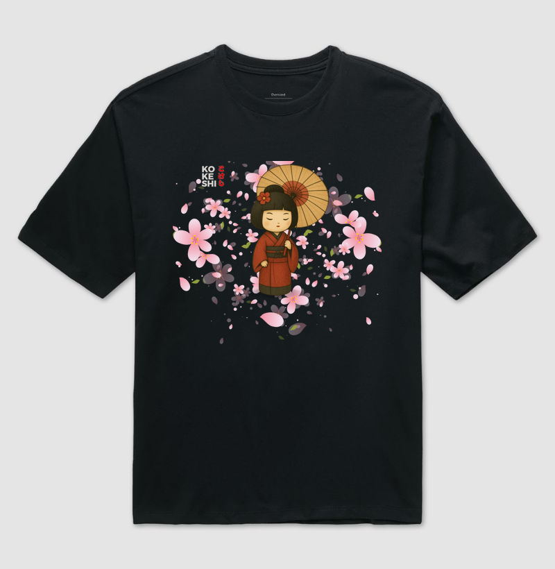 Kokeshi - Flor de Sakura