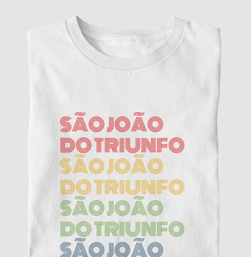 São João do Triunfo Letreiro Retrô