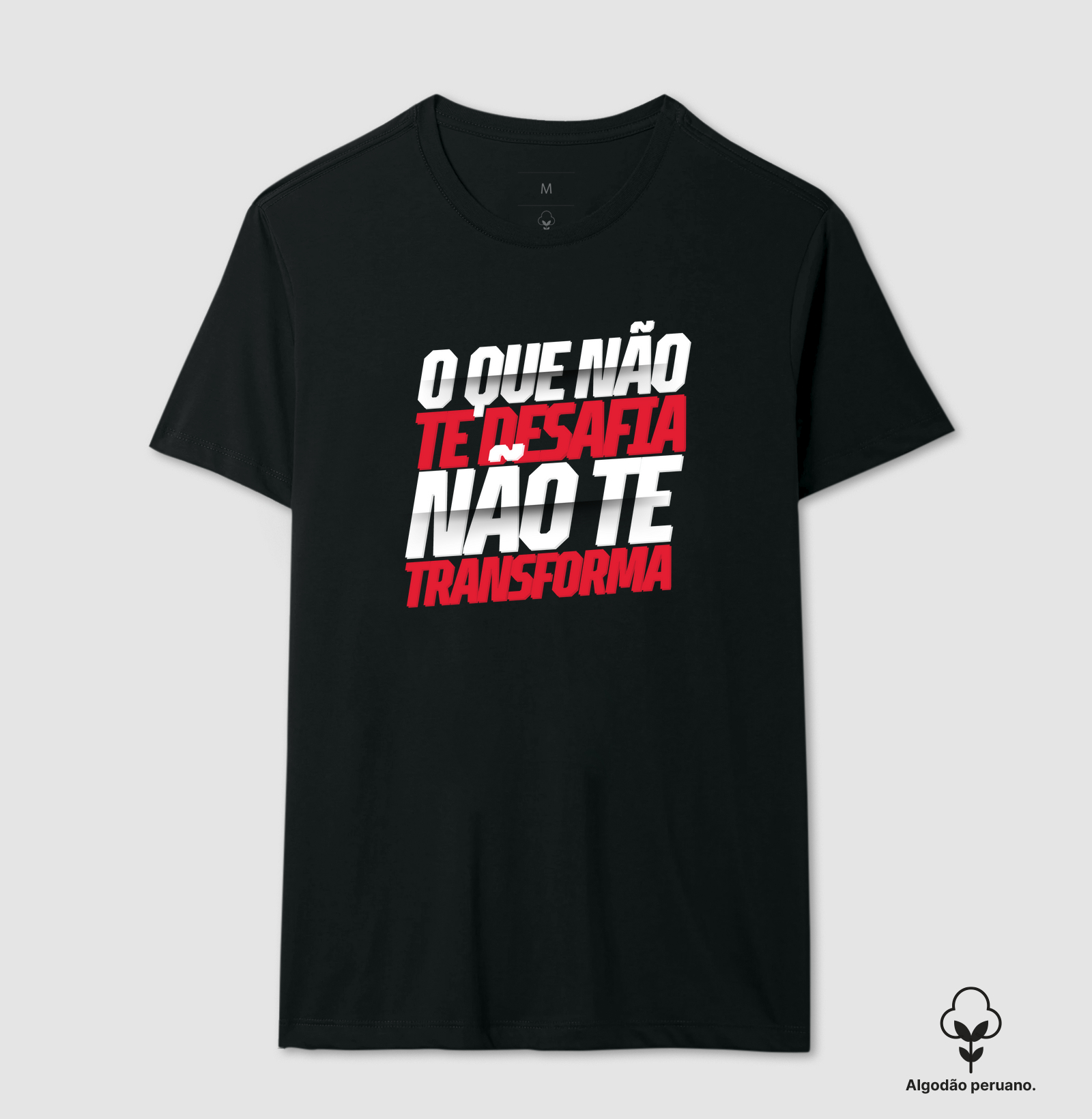 O que não te desafia, não te tranforma