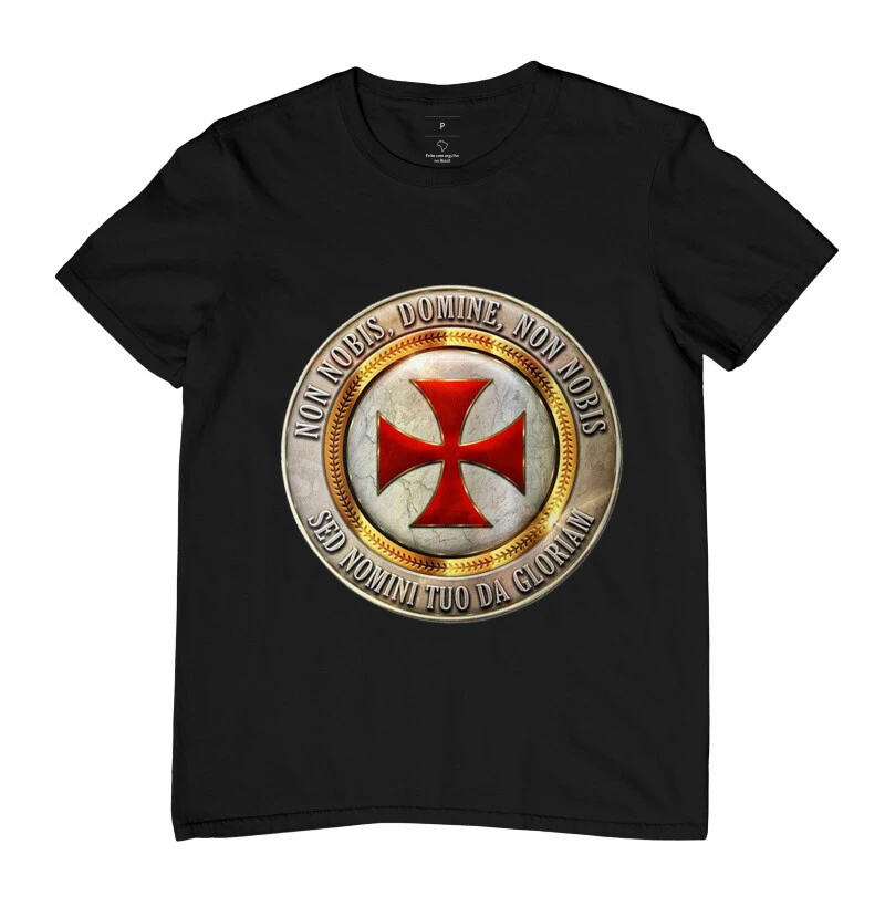 Camisa Simbolo Cruz templaria
