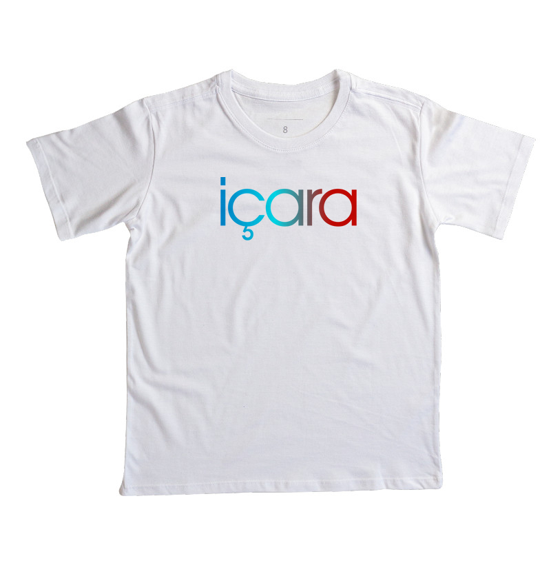 Camiseta Infantil Içara Cores da Bandeira