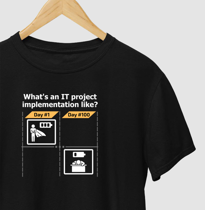New Project Implementation | Camiseta
